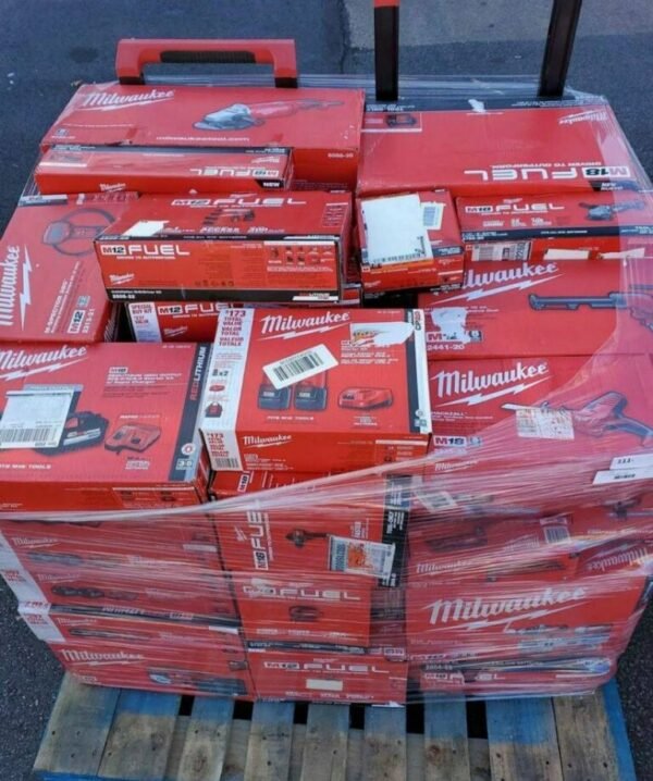 Milwaukee Tools Return Pallets